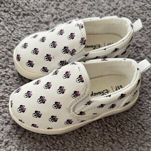 GAP x Disney Kids Slip-On Sneakers - Minnie Mouse - Brand New